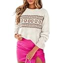 MARZXIN Women Sweater Merry Christmas Pullover Halloween Sweatshirts Tops