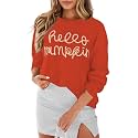 MARZXIN Women Sweater Merry Christmas Pullover Halloween Sweatshirts Tops