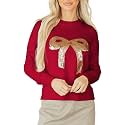 MARZXIN Women Sweater Merry Christmas Pullover Halloween Sweatshirts Tops