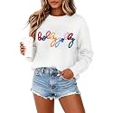 MARZXIN Women Sweater Merry Christmas Pullover Halloween Sweatshirts Tops
