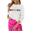 MARZXIN Women Sweater Merry Christmas Pullover Halloween Sweatshirts Tops
