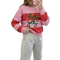 MARZXIN Women Sweater Merry Christmas Pullover Halloween Sweatshirts Tops