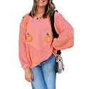 MARZXIN Women Sweater Merry Christmas Pullover Halloween Sweatshirts Tops