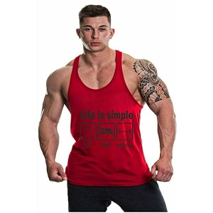 MASCARI Mens Regular Sleeveless Polyester Vest