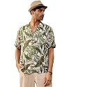 MASCLN Sassafras Mens Printed Relaxed Fit Shirt