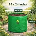 MASHKI HDPE Grow Bags 2434x2434 Inches for