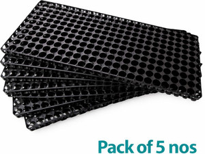 MASHKI Plastic Drain Cell Mat for Grass
