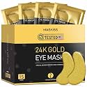 Maskiss 24K Gold Under Eye Patches (15 Pairs), Eye Mask, Collagen Skin Care Products, Eye Patches for Puffy Eyes, Eye Masks for Dark Circles and Puffiness