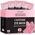 Maskiss Under Eye Patches (25 Pairs), Caffeine Eye Masks for Dark Circles Puffy Eyes Undereye Bags, Collagen Eye Patches for Wrinkles and Puffiness, Skin Care Gift for Her