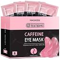 Maskiss Under Eye Patches (8 Pairs), Caffeine Eye Masks for Dark Circles Puffy Eyes Undereye Bags, Collagen Eye Patches for Wrinkles and Puffiness, Skin Care Gift for Her