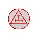 Masonic Royal Arch Masonry Patch - Machine Embroidered Iron on Emblem no Sewing Needed - 3x3 Inches Masonic Badge for Aprons, Vests, Bags & Apparel