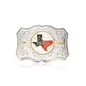 MASOP VOGU Western Belt Buckle for Men Cowboy Long Horn Bull Belts