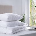 maspar Lamis Medium Firm Everyday Pillow White