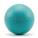 Massage Ball for Myofascial Release, Pure Silicone, Designed for Massage (NOT Lacrosse), Completely Free of BPA/Latex/Rubber/PFAS, for Trigger Point Therapy, Ideal Firmness and Traction