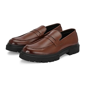 MASSARI Premium Vegan Leather Upper Loafers for