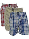 MASSIVE ENTERPRISES Checkered Men Multicolor Regular Shorts