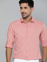 Mast Harbour Men Printed Casual Pink