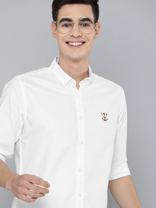 Mast Harbour Men Solid Casual White