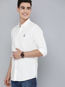 Mast Harbour Men Solid Casual White