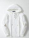Mast Harbour Self Design Hooded Neck