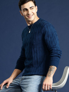 Mast Harbour Self Design Round Neck
