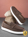 Mast & Harbour Solid Colour Slip-On Casual Shoes Slip On Sneakers For Men