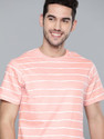 Mast Harbour Striped Men Round Neck