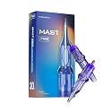 Mast Pro 1001RL Tattoo Cartridge Needles (20Pcs/Box) Disposable Round Liner Cartridges Tattoo Needle for Artists & Beginners