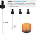 mastBus Black Empty Spray Bottle 3 Pcs