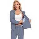 Mastectomy Zip Jacket Coat with Drain 4 Pockets After Post Breast Surgery Lightweight Warm Up Tops Shirt