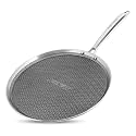 Master Titan Pro Triply Stainless Steel Dosa Tawa 29cm, Cool-Touch Riveted Handle, 2.5mm Thickness, Induction &amp; Gas Stove Compatible
