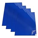 Master Elite Sticky Tacky Adhesive Cleanroom Floor Mats, 24" x 36", Blue