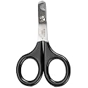 Master Grooming Tools Pet Nail Scissors — Stainless Steel Scissors for Trimming Nails on Cats and Birds - Small, 3½"