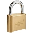 Master Lock 175D Resettable Set-Your-Own Combination Lock, Die-Cast, with 1-inch Shackle, 4, 4-Pack