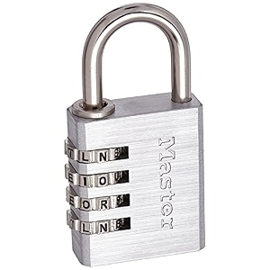 master lock 643dwd 4 pack 1-916in wide set your own word combination padlock