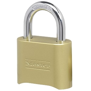 master lock resettable combination lock solid brass