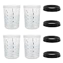 Master Paint System MPS, 4 Pack Set of Large Size 27 Ounce (800ml)