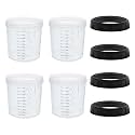 Master Paint System MPS, 4 Pack Set of Standard Size 20 Ounce (600ml)