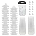 Master Paint System MPS Disposable Paint Spray Gun Cup Liners &amp; Lids System