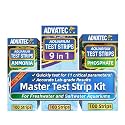 Master Test Strip Kit - for Freshwater, Saltwater &amp; Reef Aquariums, Test for 11 Parameters! -Fast Lab-Grade Results with Interpretation Guide! (100 Ct. - 300 Strips, 1,100 Tests)