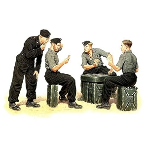masterbox die skatspieler german tankman 135 master box 3525