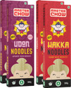 MasterChow Chinese Hakka & Udon Noodle Kit (Pack of 4) | No Preservatives | Get Restaurant Style Taste in Just 10 Minutes | Serves 4-5 Meals Hakka Noodles (4 x 300 g)