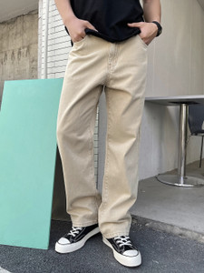Masterly Weft Regular Men Beige Jeans