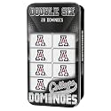 Masterpieces Game Day - NCAA Arizona Wildcats - 28 Piece Team Logo Double Six Domino Set