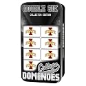 MasterPieces Game Day - NCAA Iowa State Cyclones - 28 Piece Team Logo Double Six Domino Set
