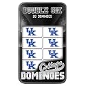 MasterPieces Game Day - NCAA Kentucky Wildcats - 28 Piece Team Logo Double Six Domino Set