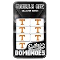 MasterPieces Game Day - NCAA Tennessee Vols - 28 Piece Team Logo Double Six Domino Set