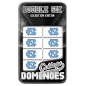 MasterPieces Game Day - NCAA UNC Tar Heels - 28 Piece Team Logo Double Six Domino Set
