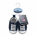 MasterPieces - NFL Baby Pre-Walkers Shoes, Officially Licensed, High Top Sneakers, Soft Anti-Slip Soles, Boys and Girls, 0-6 Months