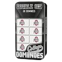 Masterpieces Officially Licensed NCAA Ohio State Buckeyes 28 Piece Dominoes Game for Adults